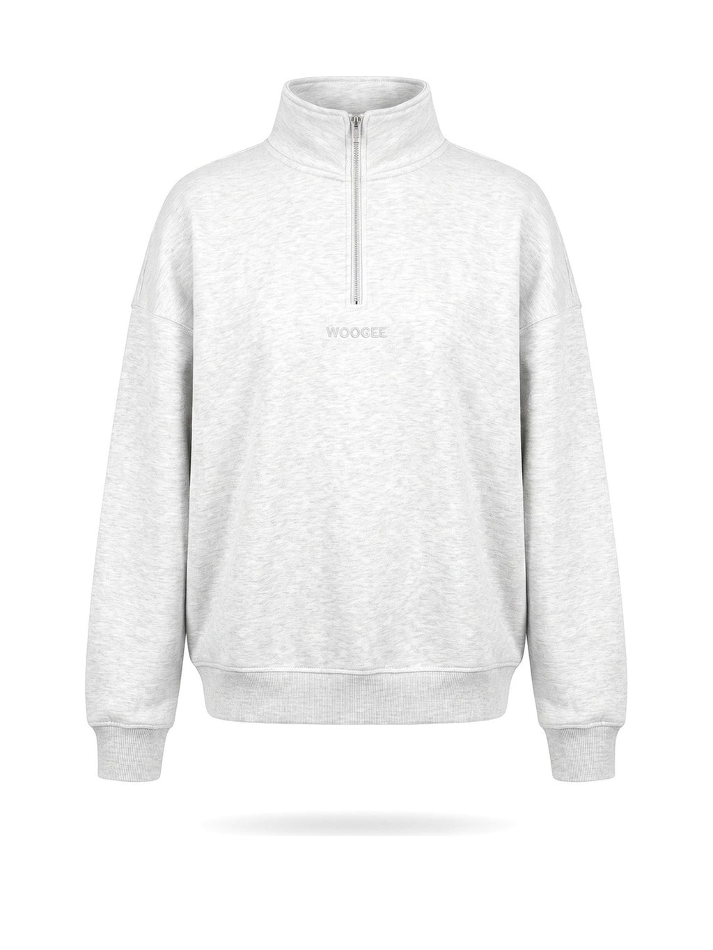 Sweatshirt CLOUD mid-season — Grey Melange — WOOGEE