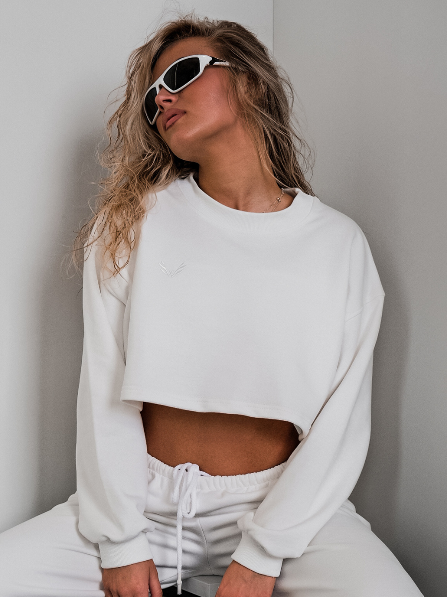 Sweatshirt UNREAL — Milk