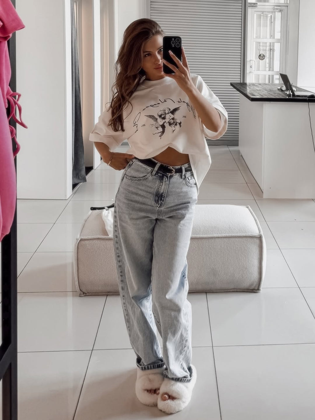 T-shirt ANGEL — Milky