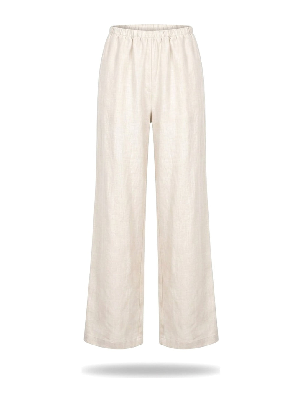 Pants LINEN — Milky — WOOGEE