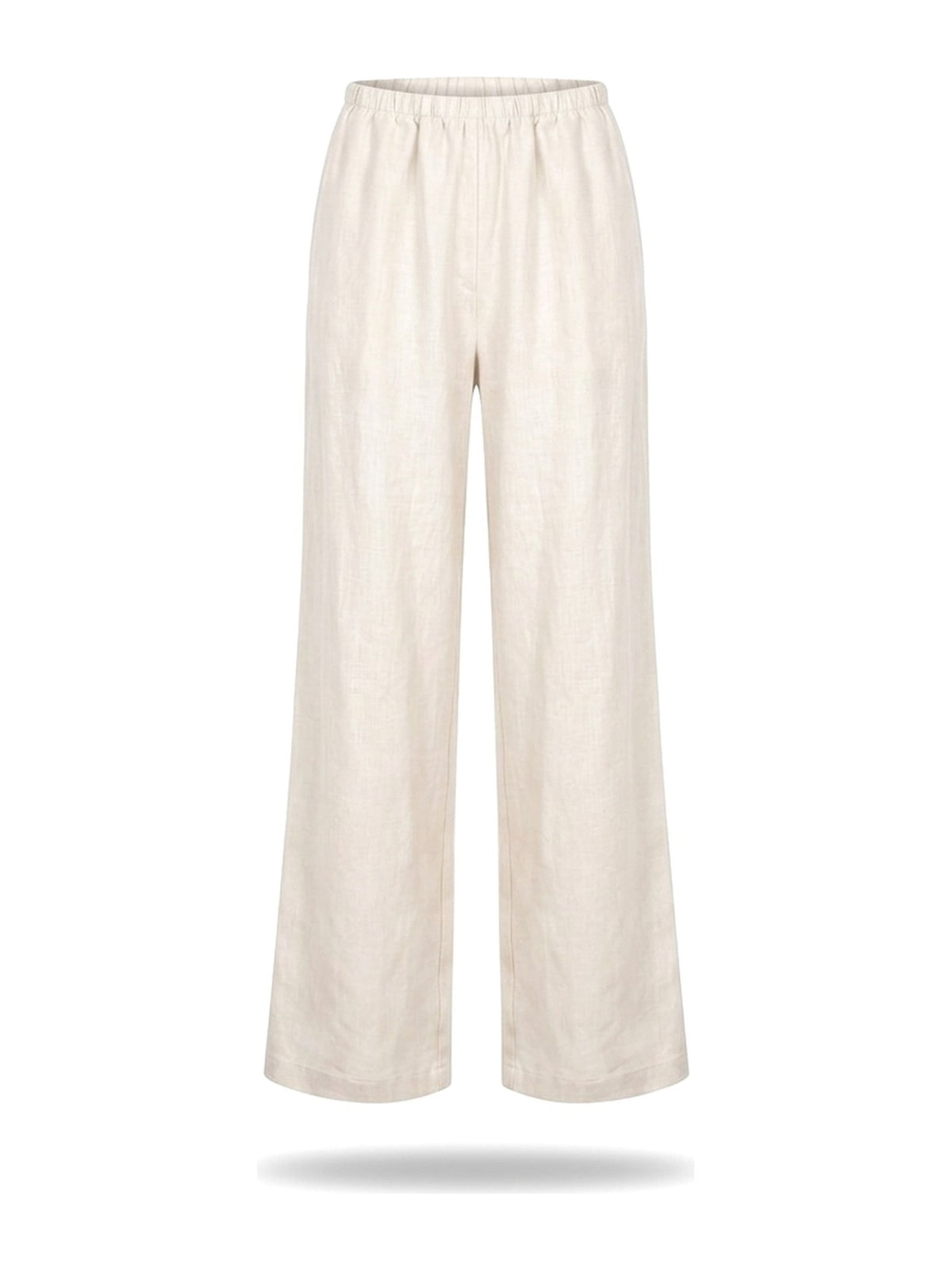 Pants LINEN — Milky — WOOGEE
