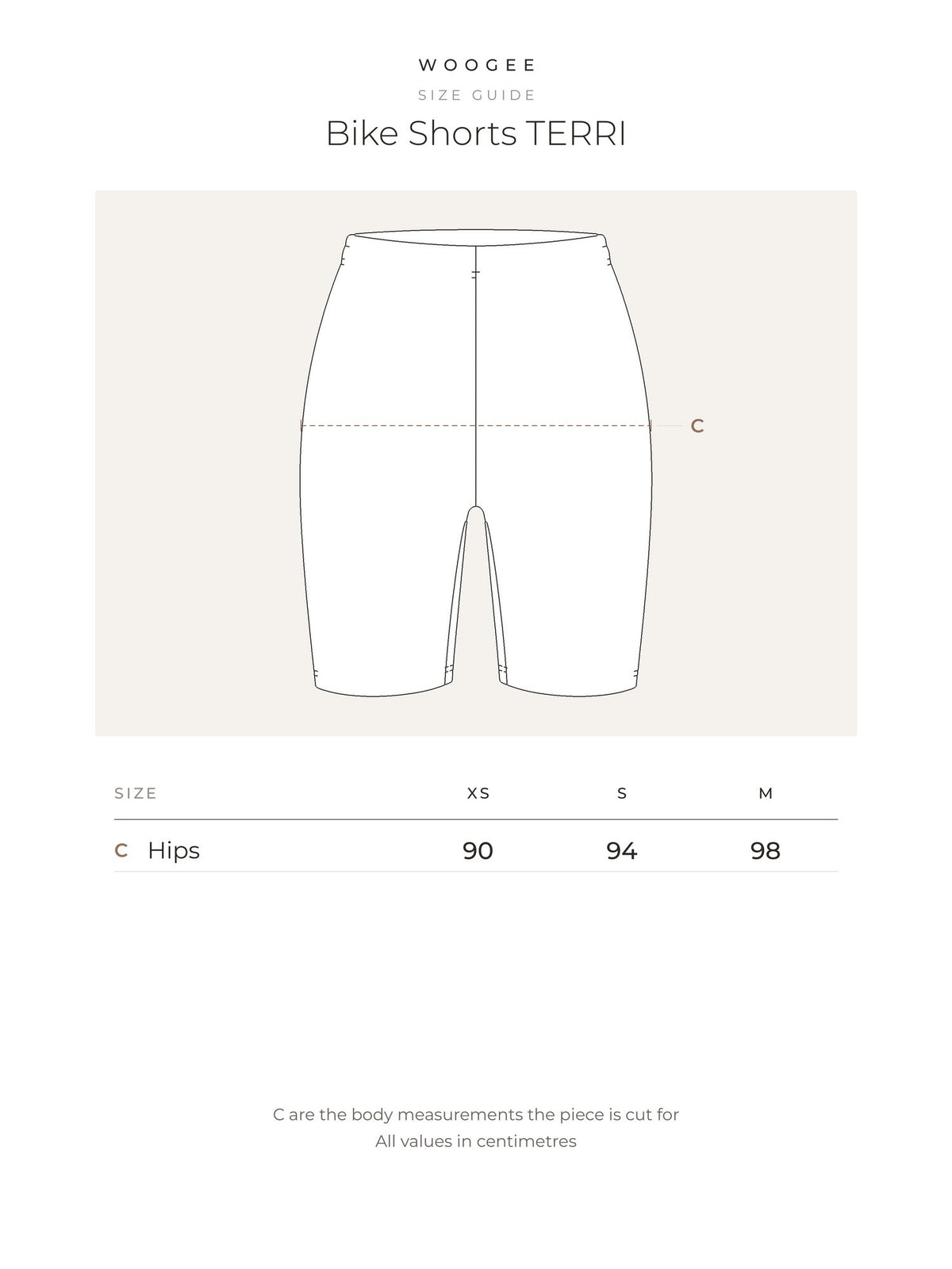 Size & fit — White — Graphite — Nude — Ash Pink — Cement — Black — WOOGEE