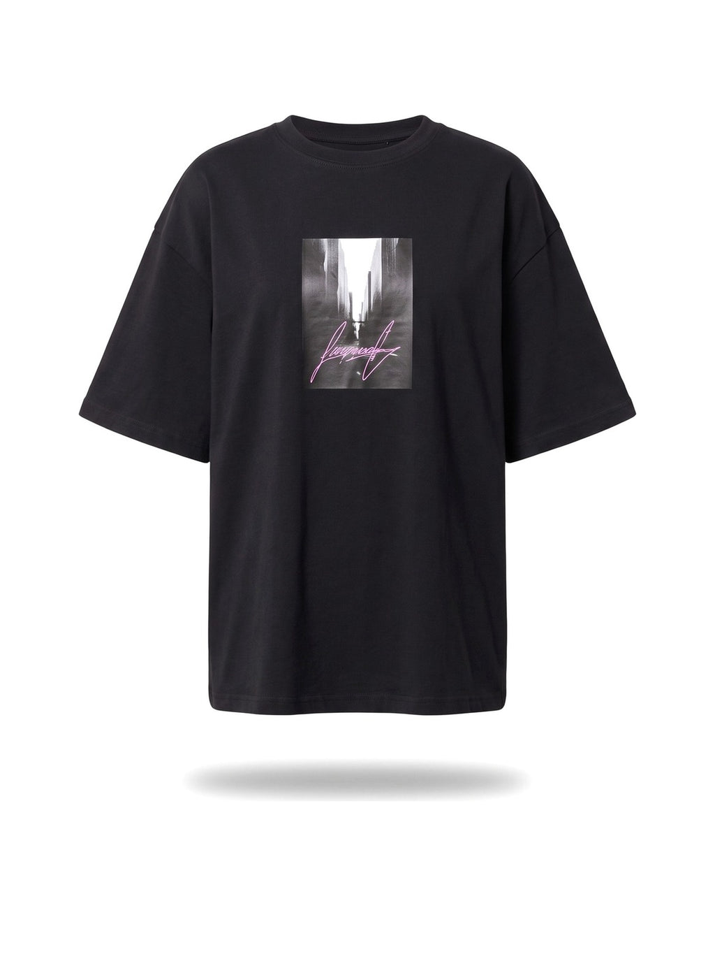 T-Shirt UNISEX — Black — WOOGEE