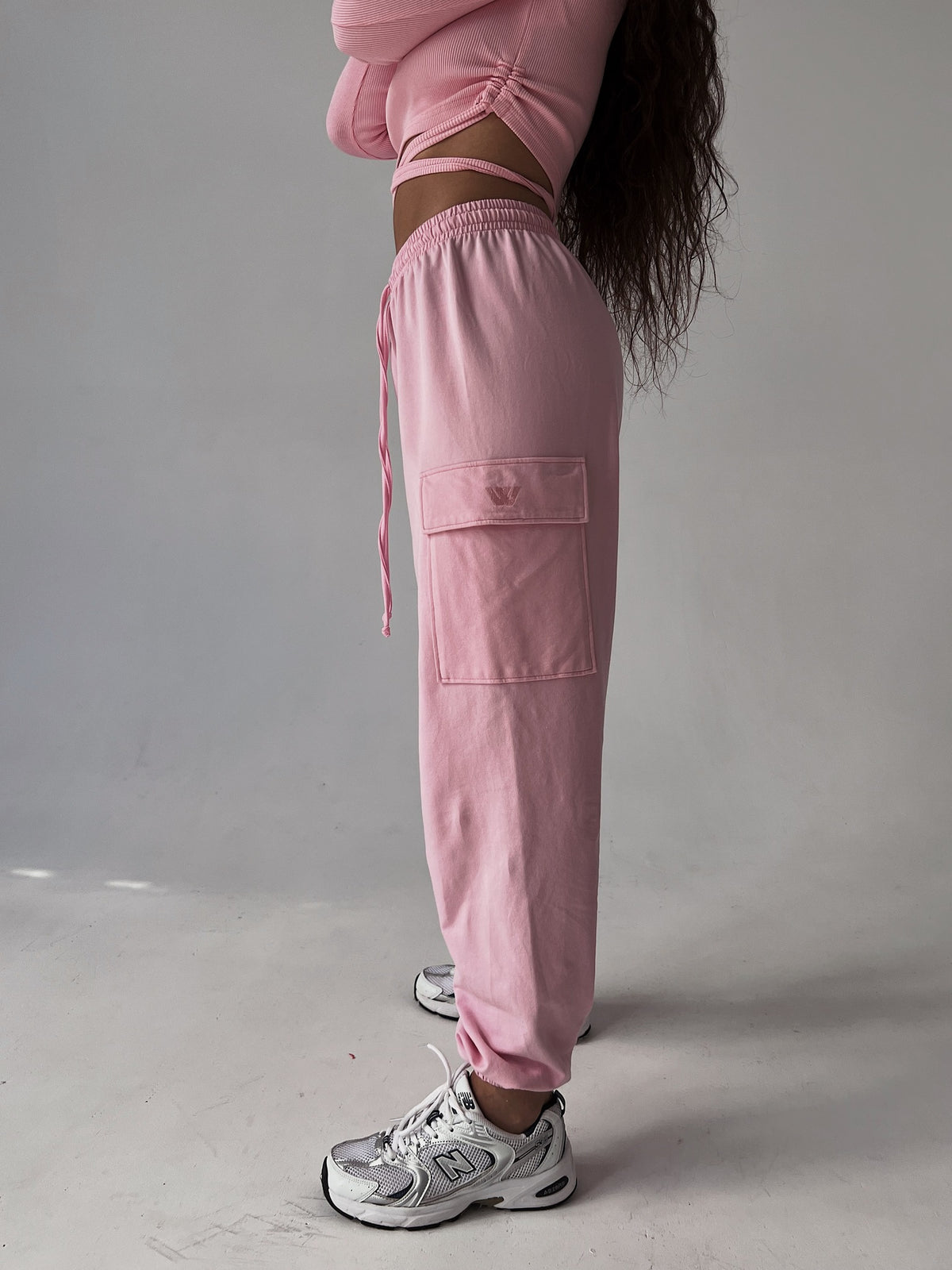 Pants Cargo AMBITION — Pink