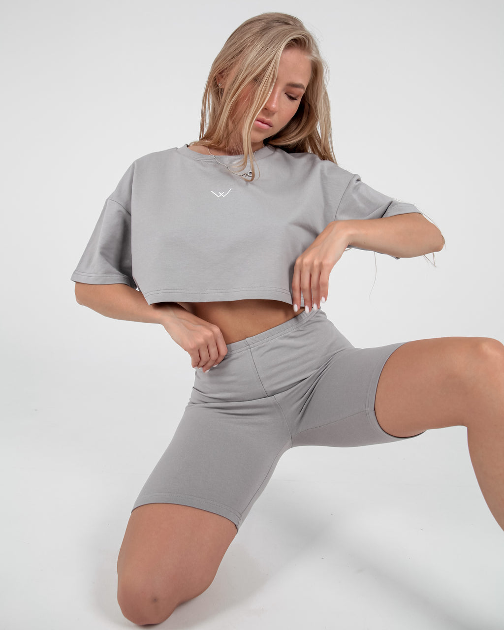 Bike Shorts TERRI — Cement
