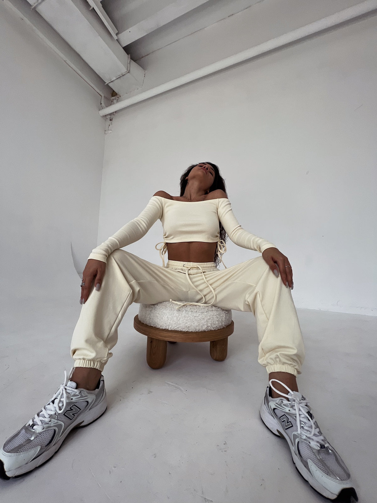 Longsleeve AMBITION — Milk