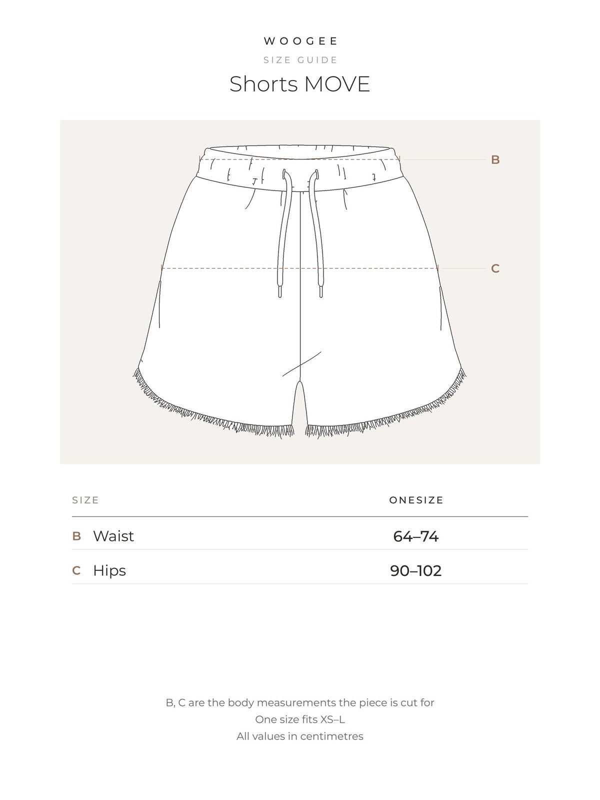 Size & fit — Grey Melange — Milky — Sky Blue — Pink — Black — WOOGEE