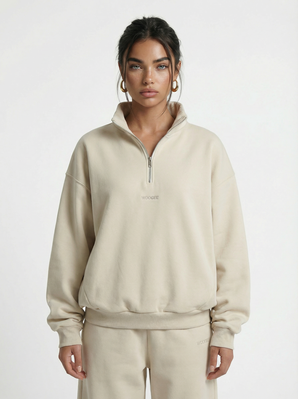 Sweatshirt CLOUD Winter · Cream