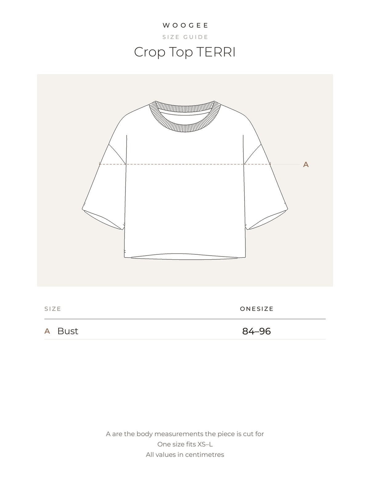 Size & fit — White — Graphite — Nude — Pink — Cement — Black — WOOGEE