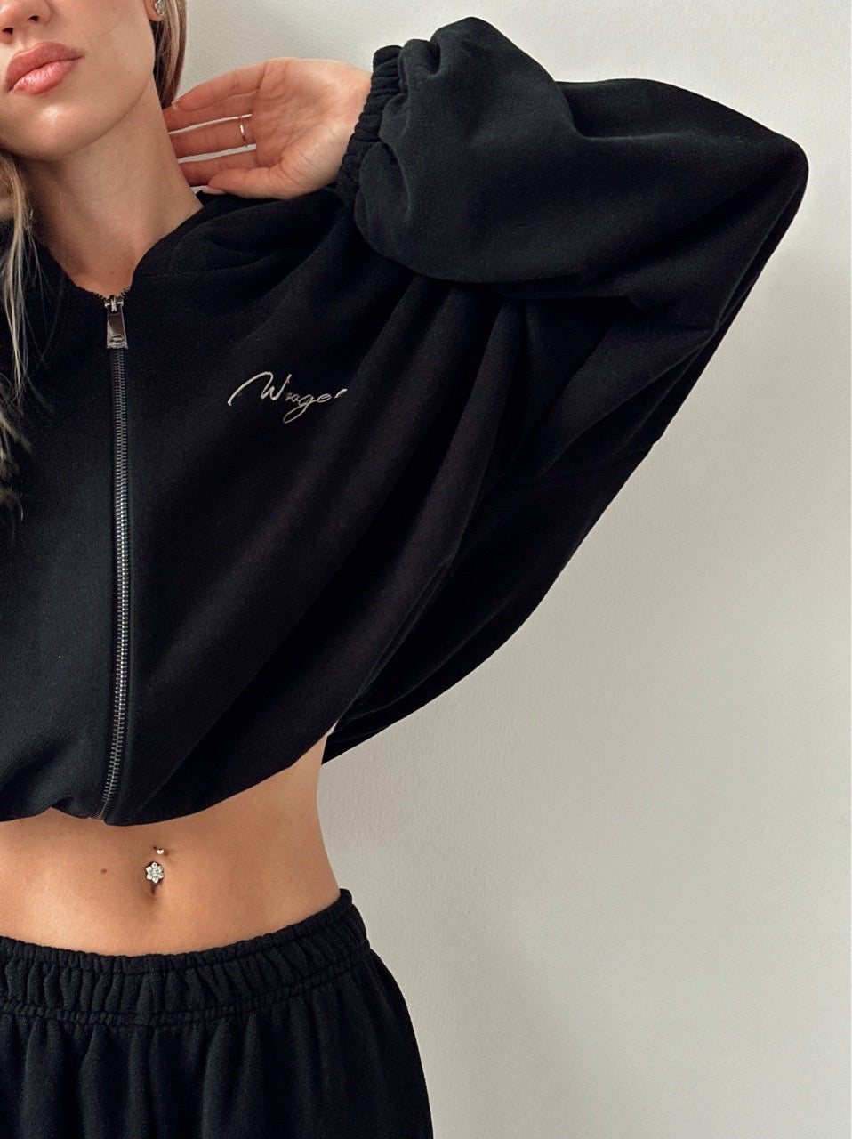 Hoodie BAGGY — Black