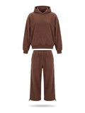 SOFTNESS Oversized Set — Chocolate · Pre-order — WOOGEE