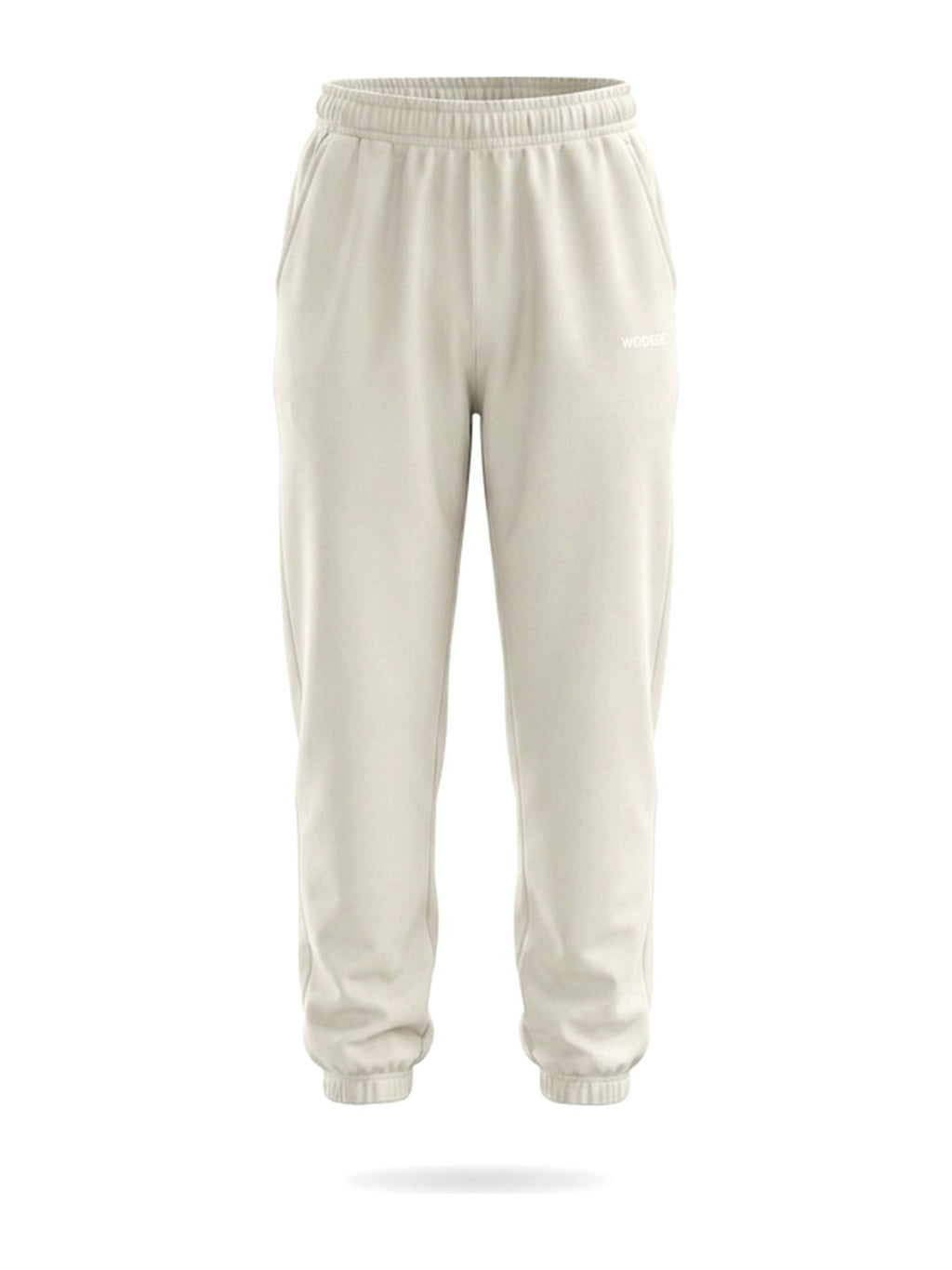 Joggers SIMPLE — Milky — WOOGEE