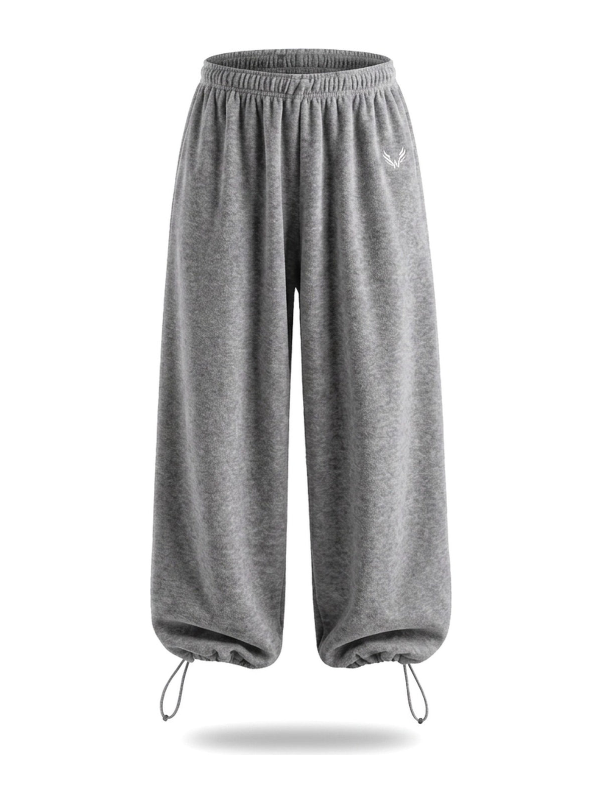 Pants BAGGY VELOURS — Marl Grey — WOOGEE