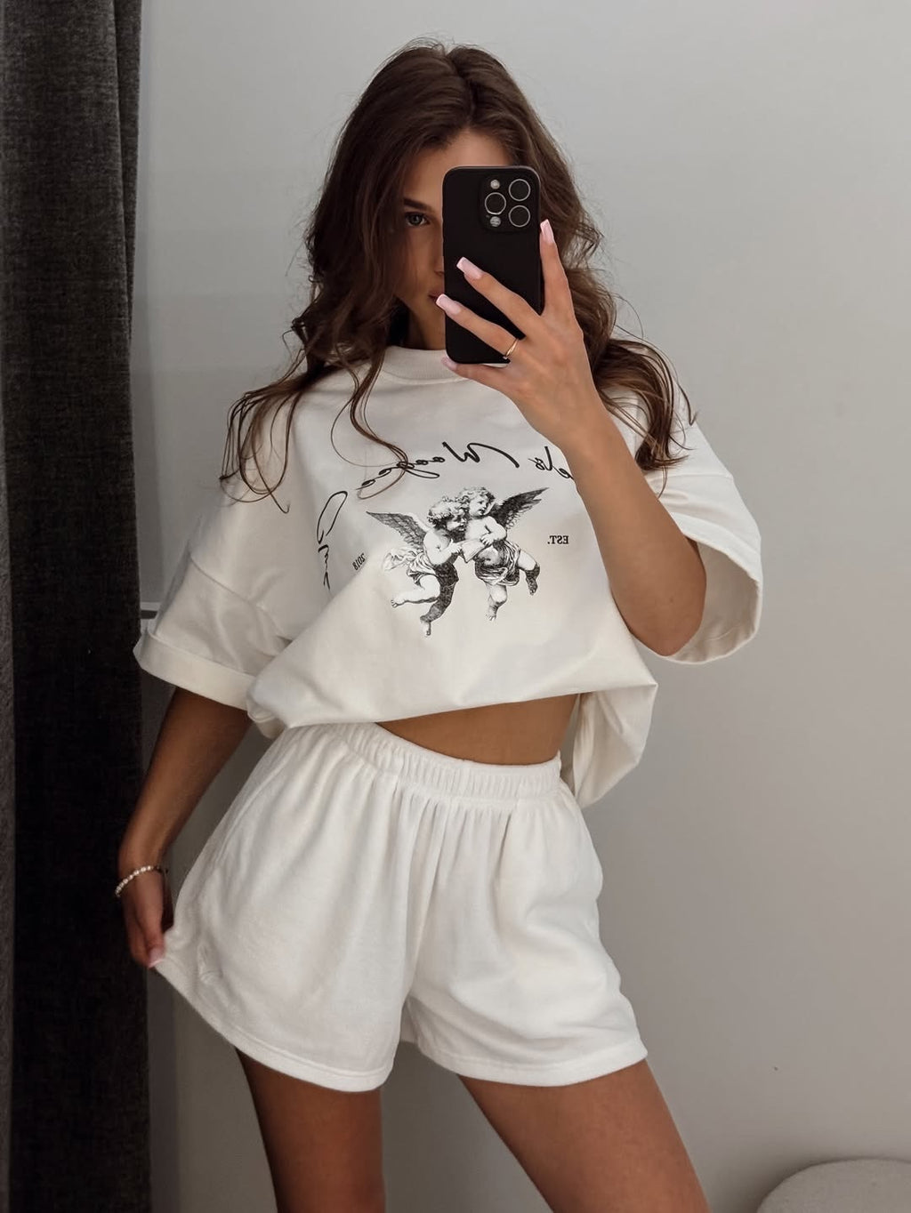 T-shirt ANGEL — Milky