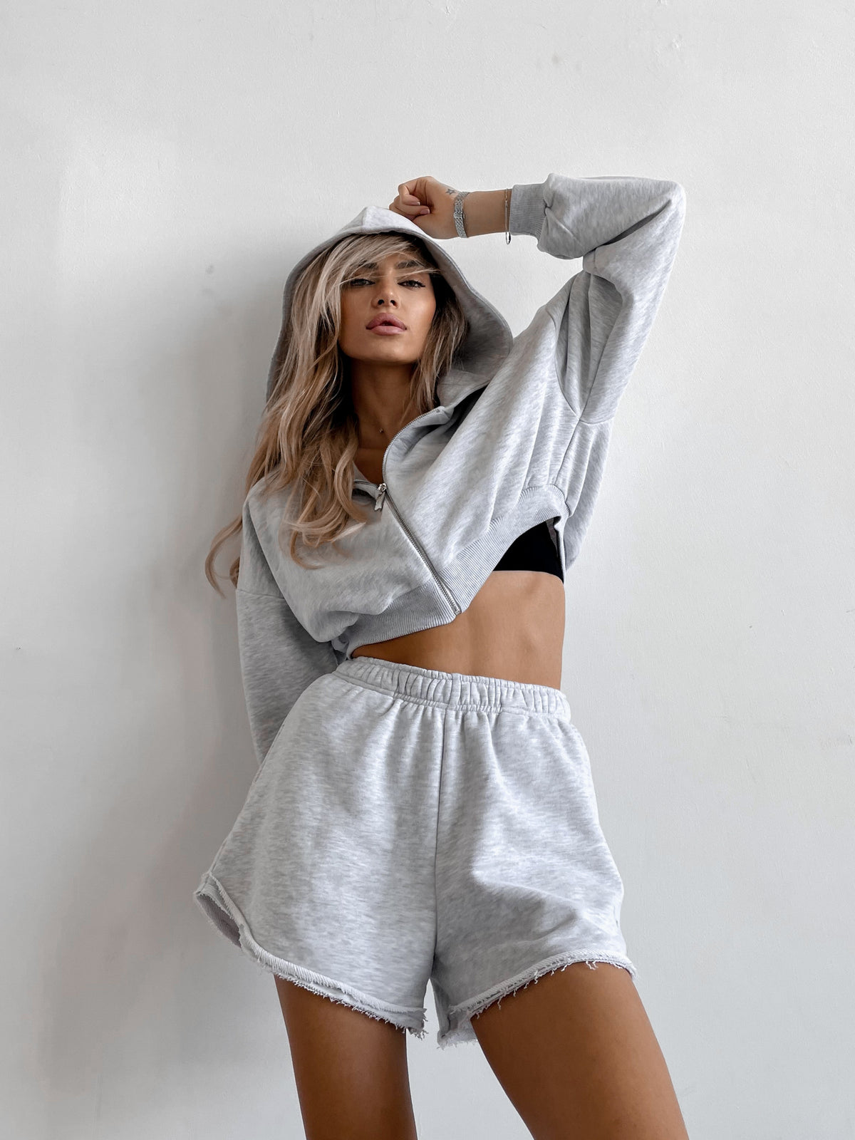 Shorts MOVE — Grey Melange