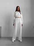 Palazzo Pants SOFTNESS — Milk