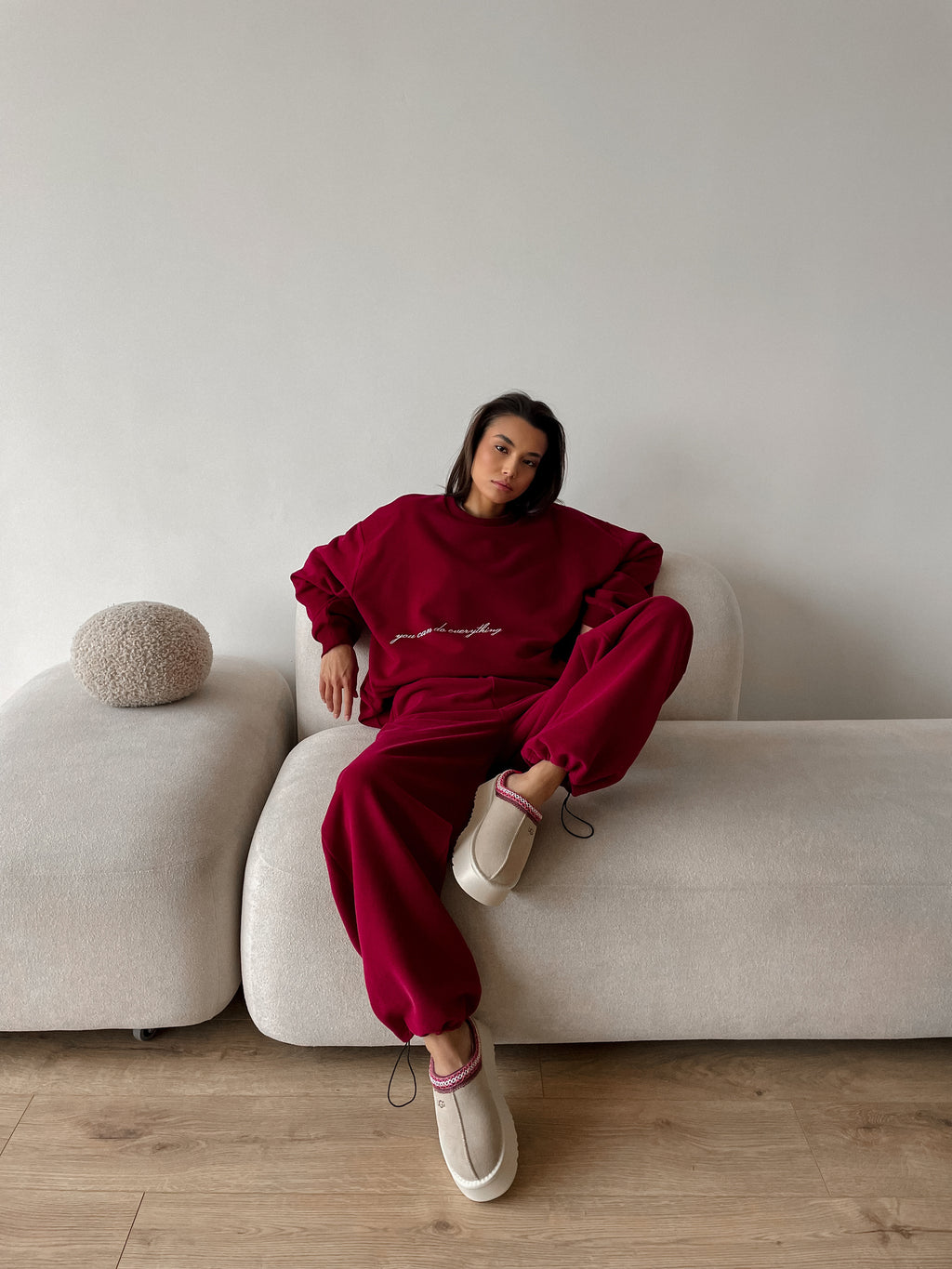 Pants YOU CAN — Burgundy