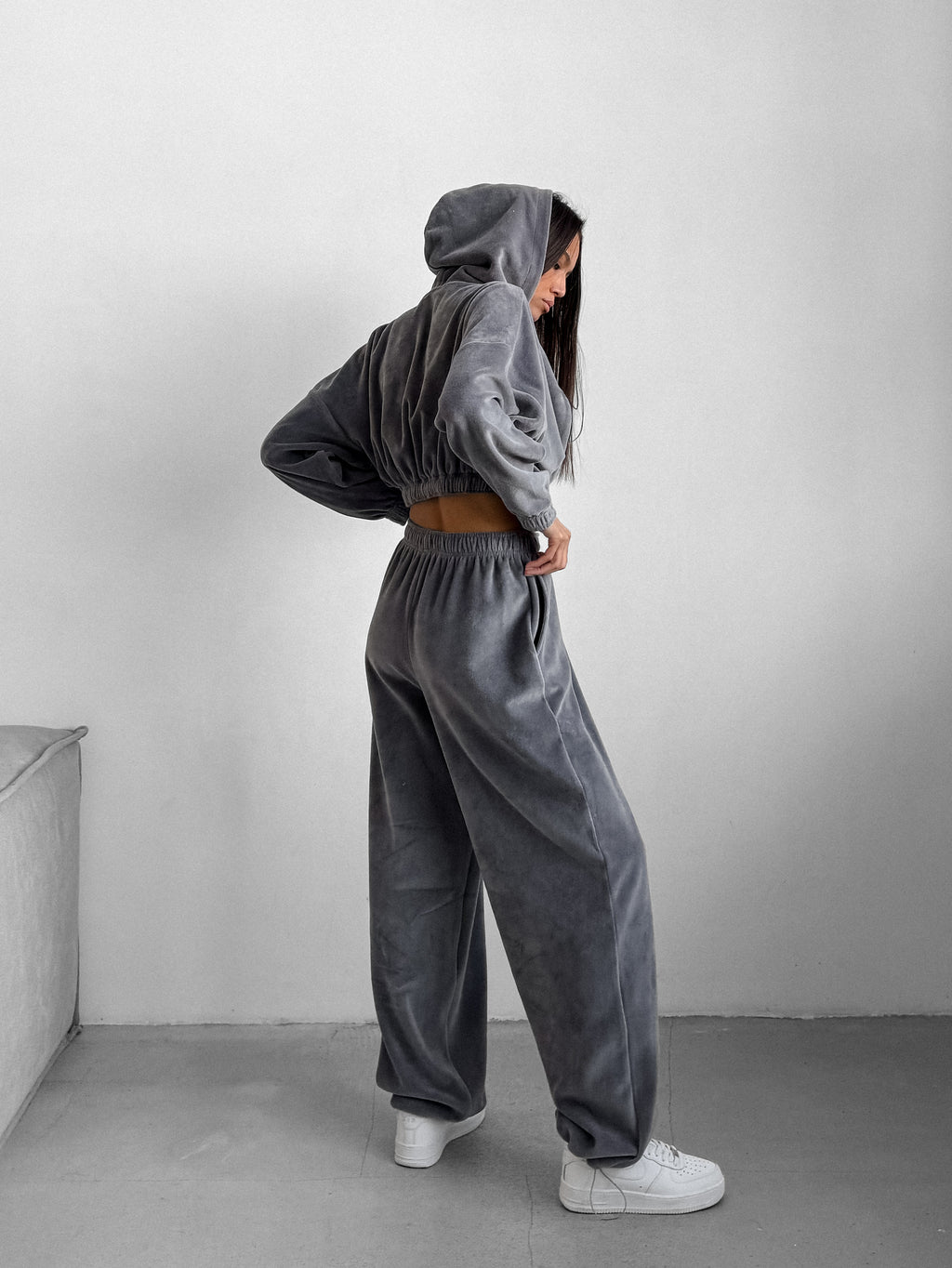 Palazzo Pants SOFTNESS — Ash