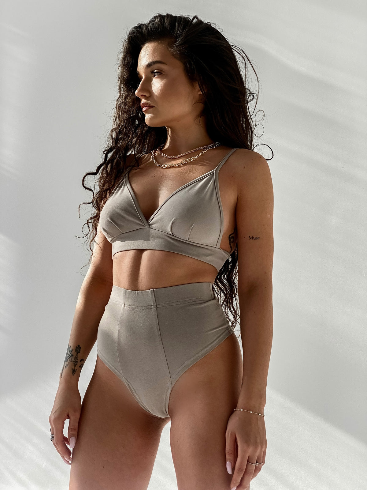 Panties Retro LOUNGE UNDERWEAR — Nude