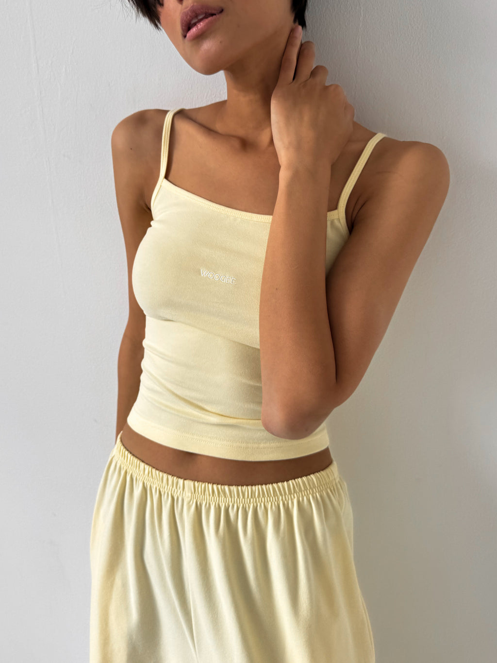 Top "LOUNGE" — Butter — WOOGEE