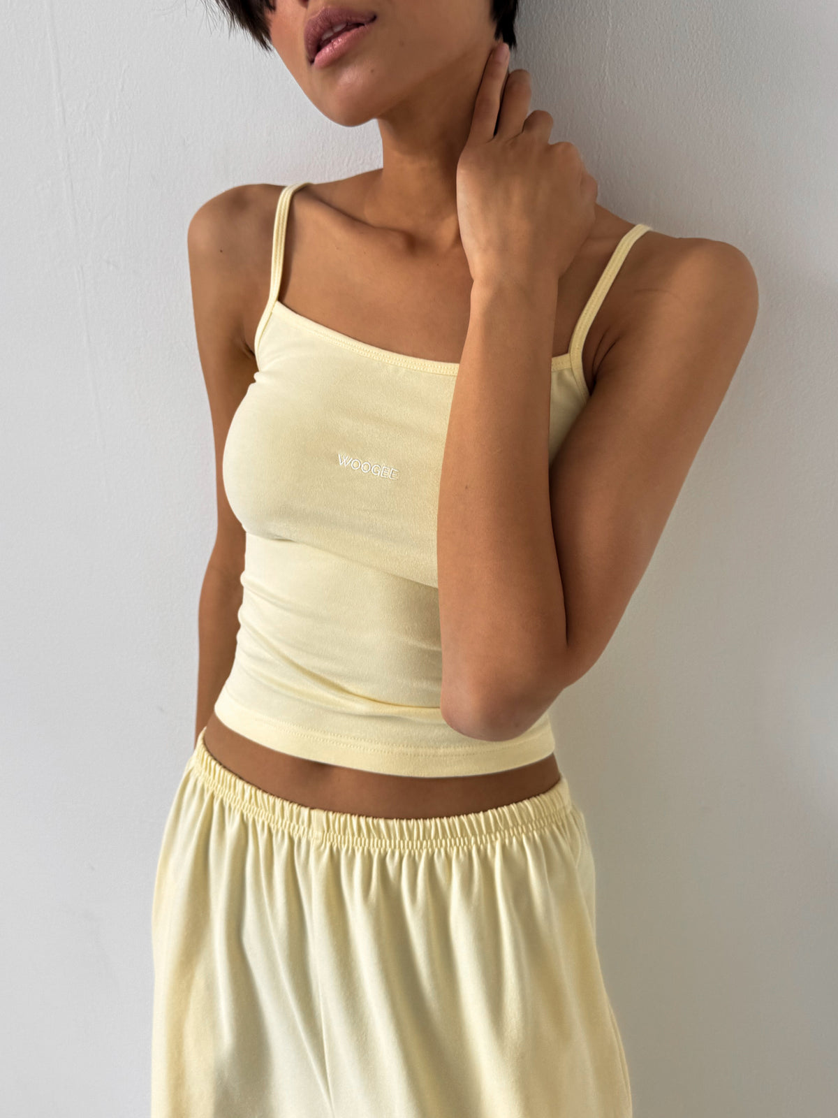 Top "LOUNGE" — Butter — WOOGEE