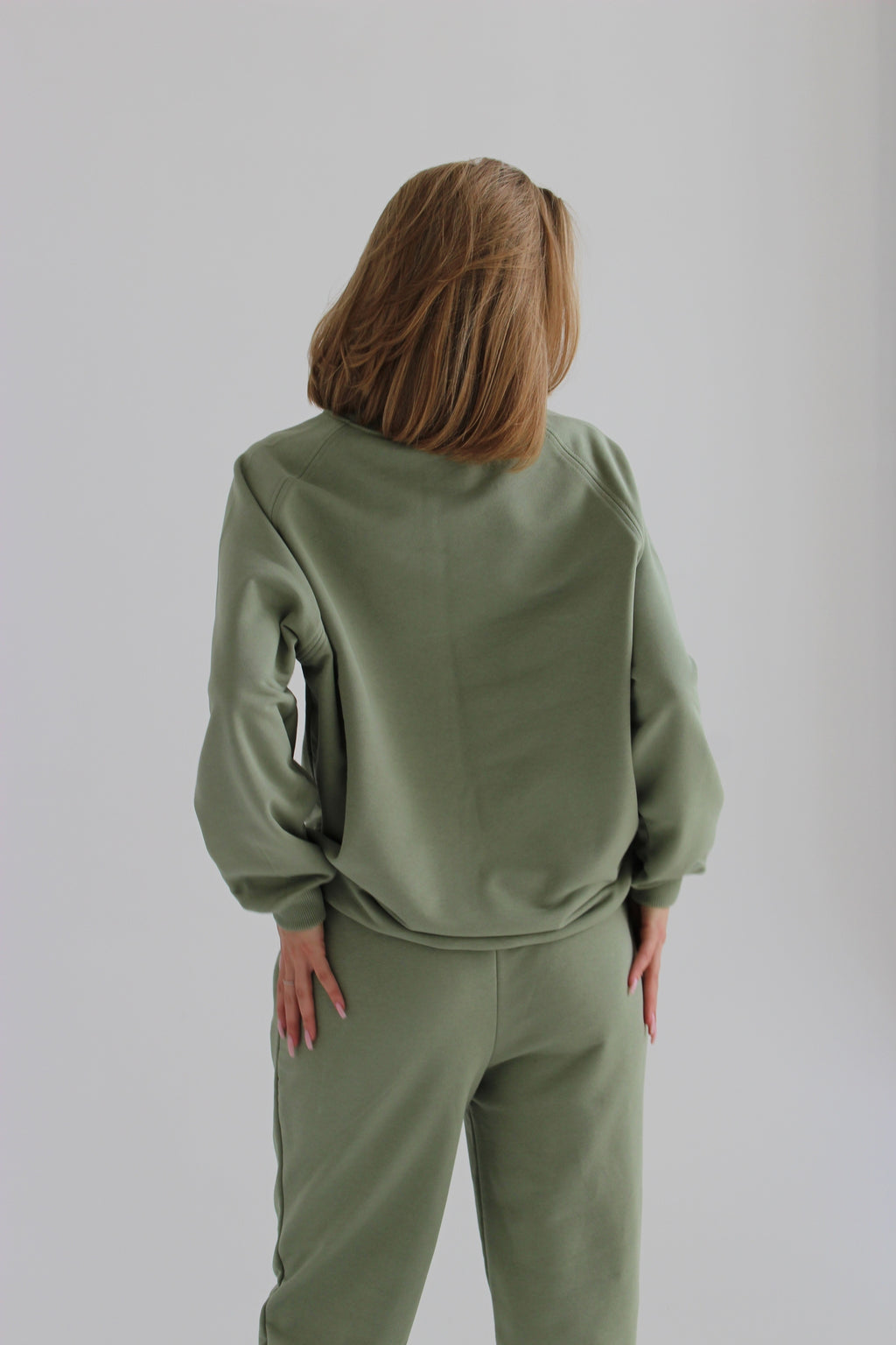 Sweatshirt SIMPLE — Olive