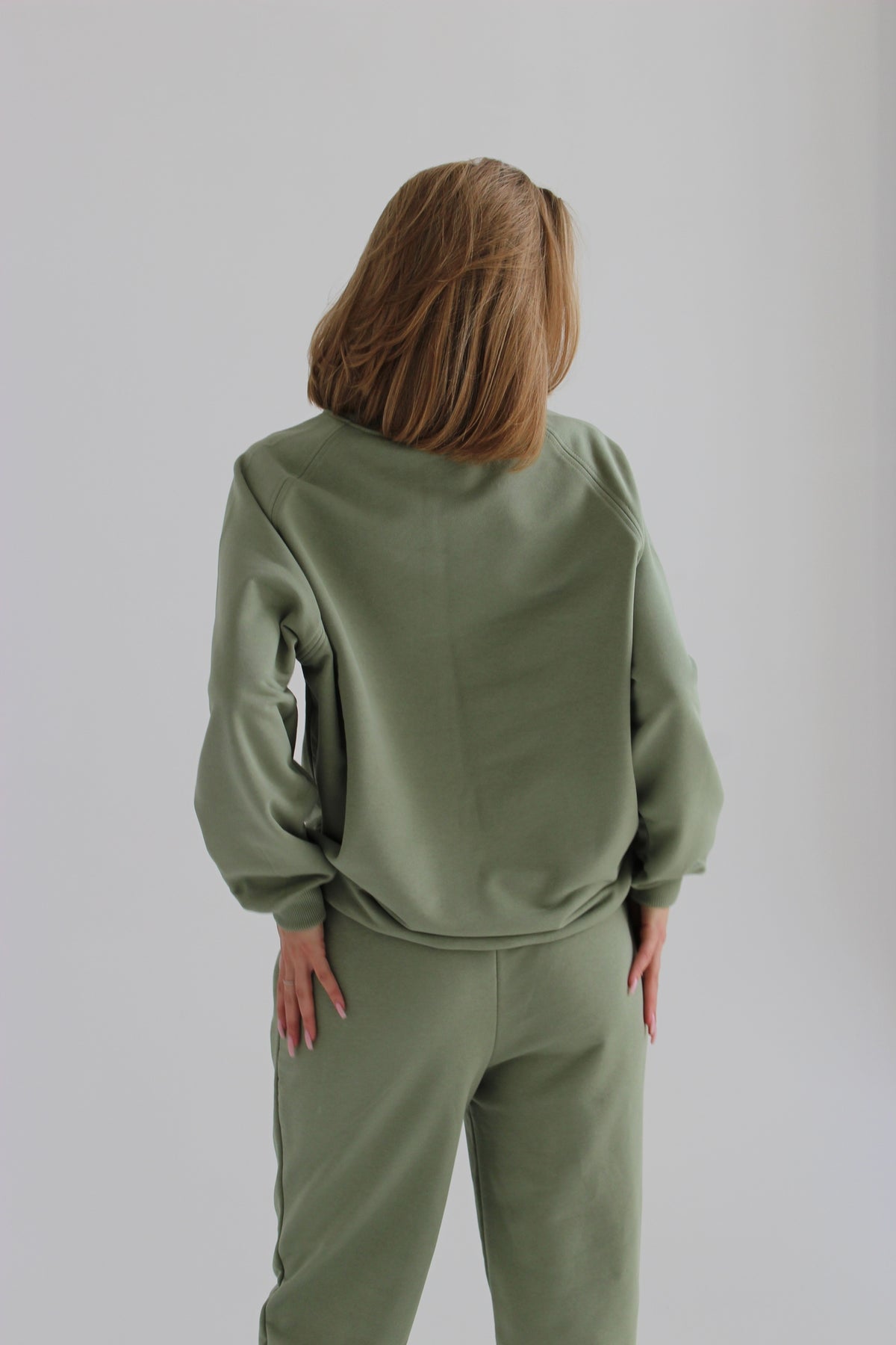 Sweatshirt SIMPLE — Olive