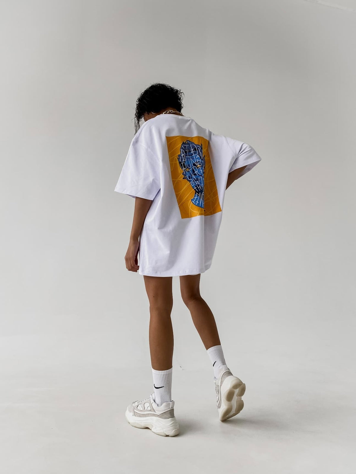 T-shirt GROOVE / White — WOOGEE