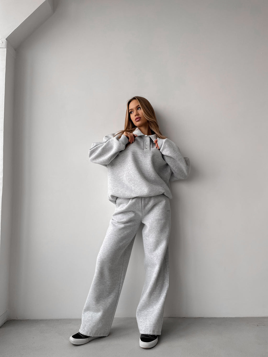 Sweatshirt MOVE Winter — Grey Melange