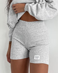 Bike Shorts SIMPLE — Grey Melange
