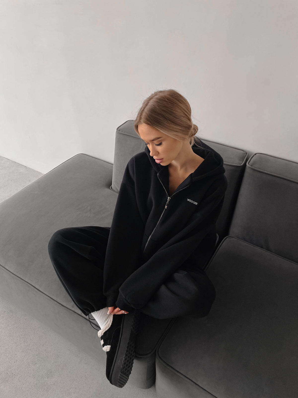 Hoodie MOVE — Black