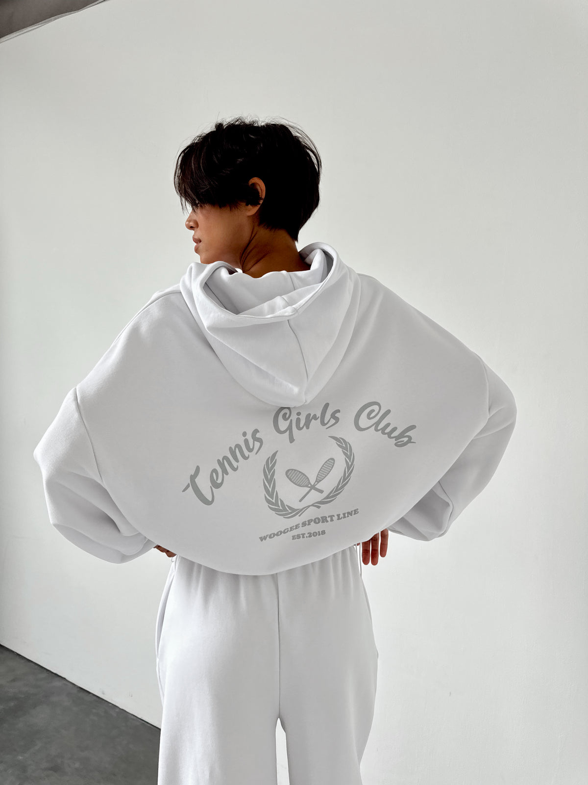 Hoodie ACE — White