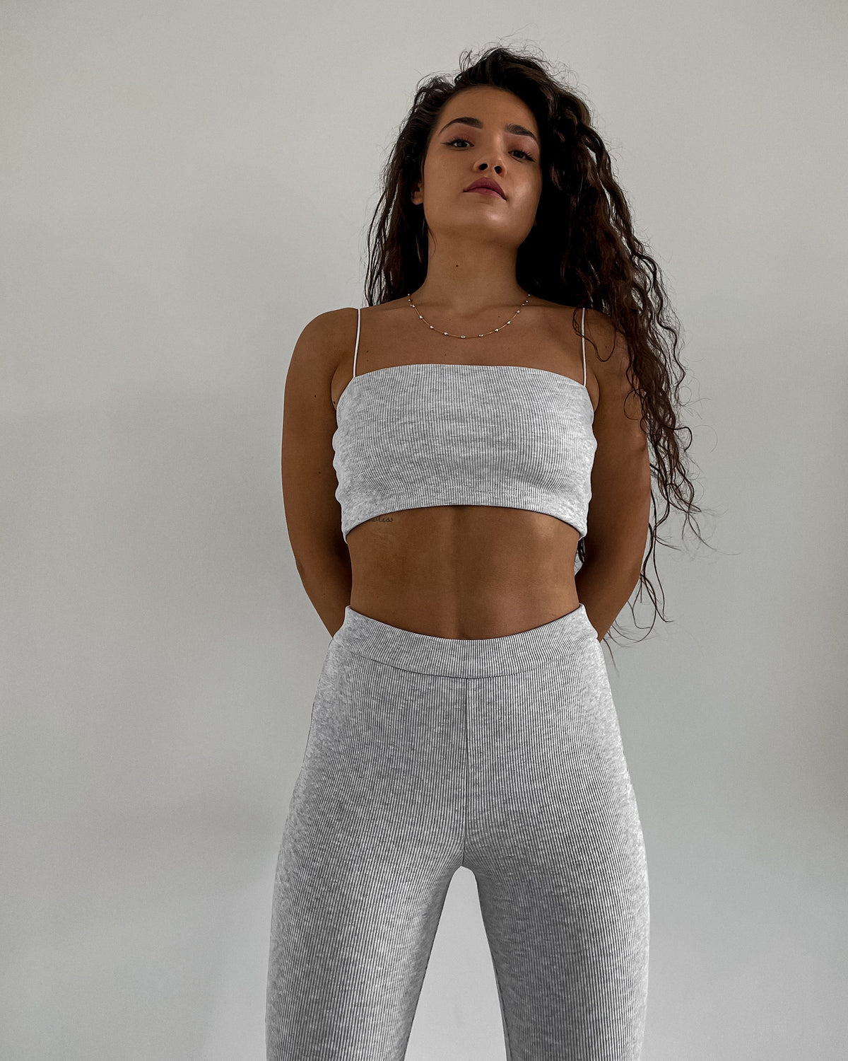 Top SIMPLE — Grey Melange