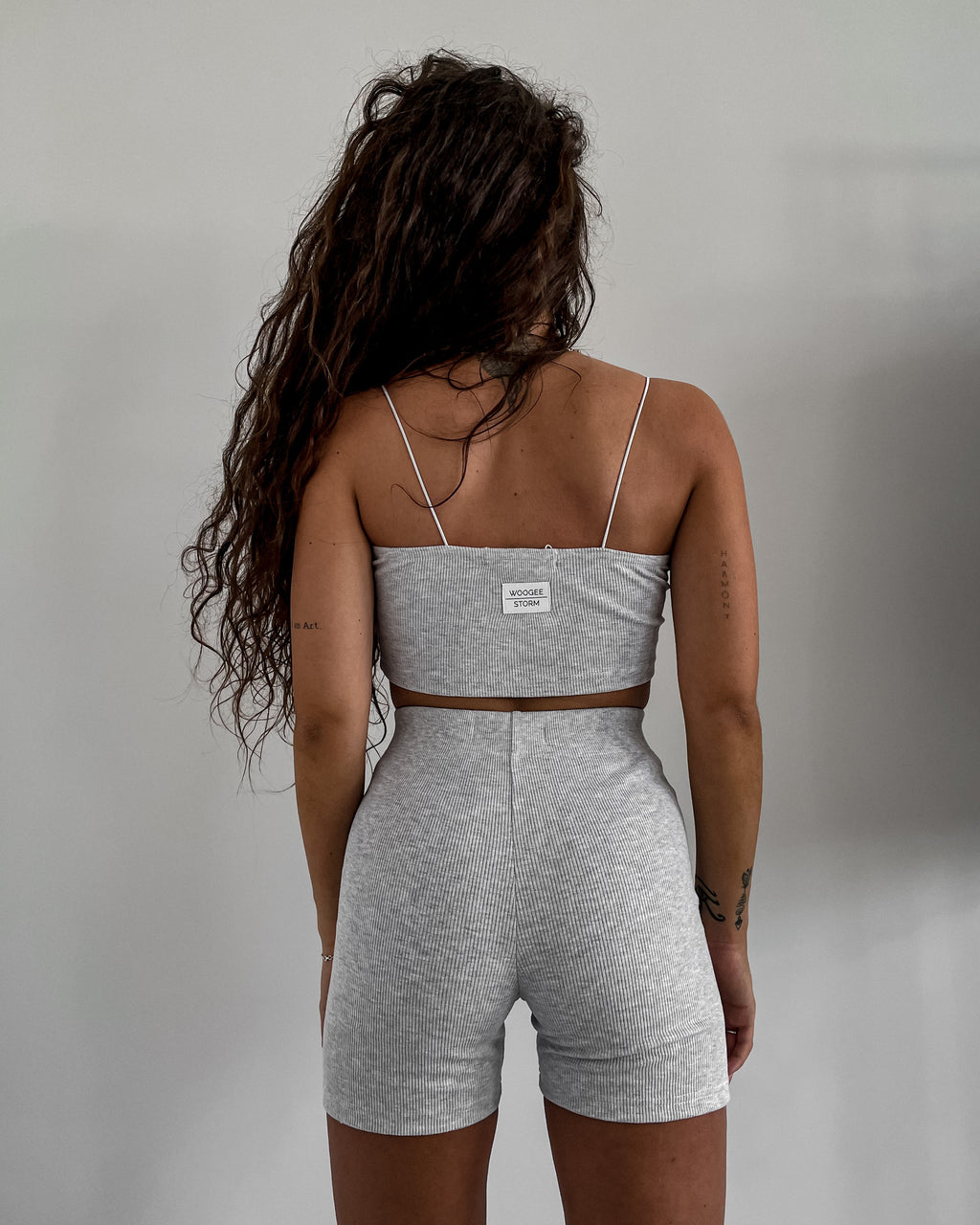 Bike Shorts SIMPLE — Grey Melange