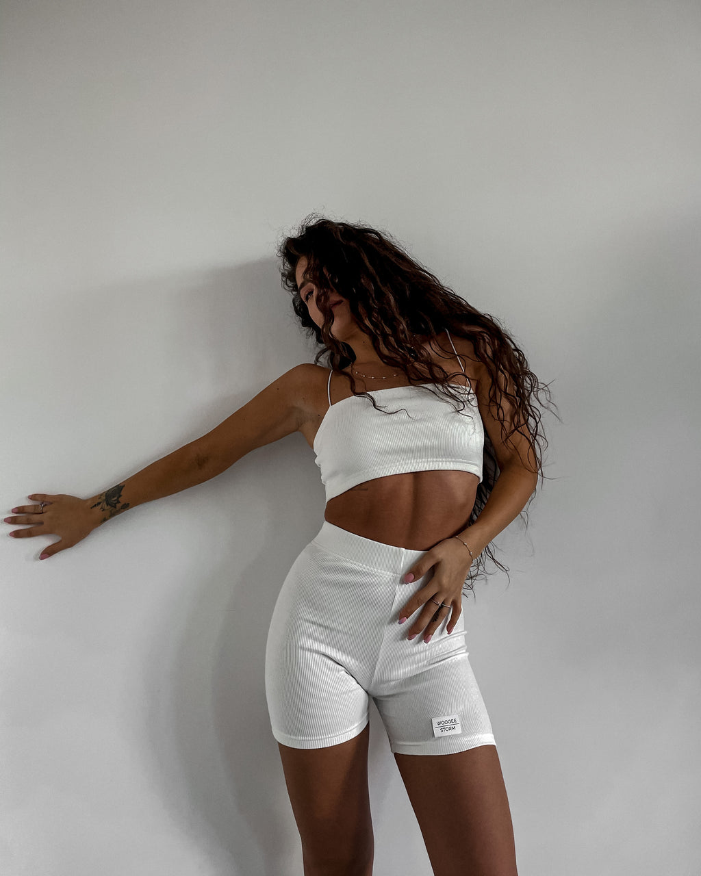 Bike Shorts SIMPLE — Milky