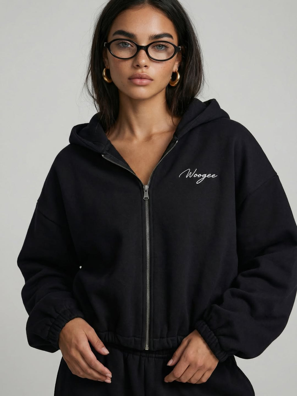 Hoodie BAGGY Winter — Black