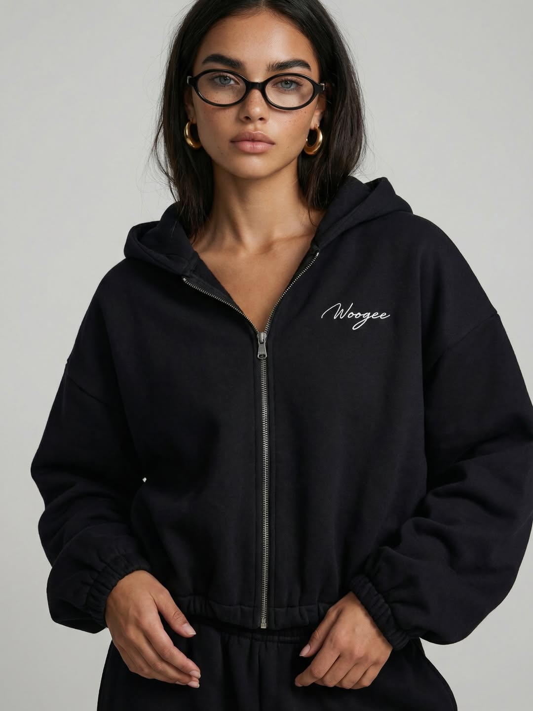 Hoodie BAGGY Winter — Black