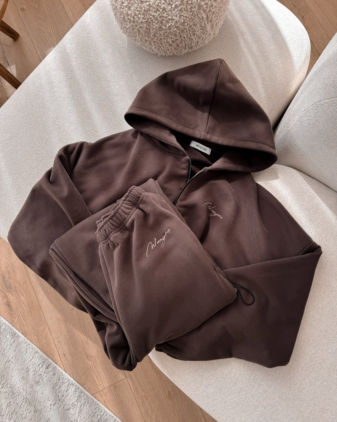 Hoodie BAGGY Winter — Chocolate