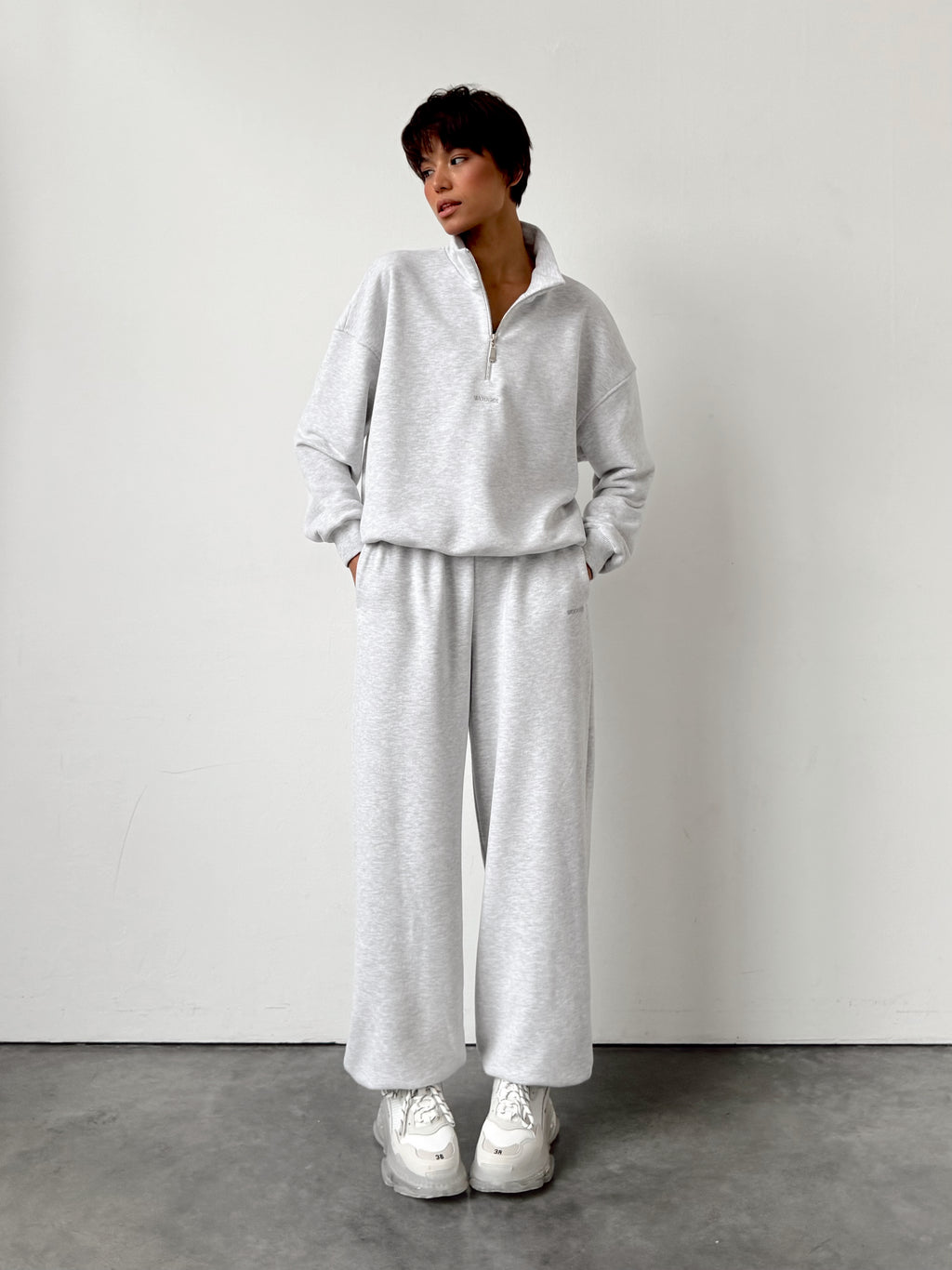 Sweatshirt CLOUD mid-season — Grey Melange