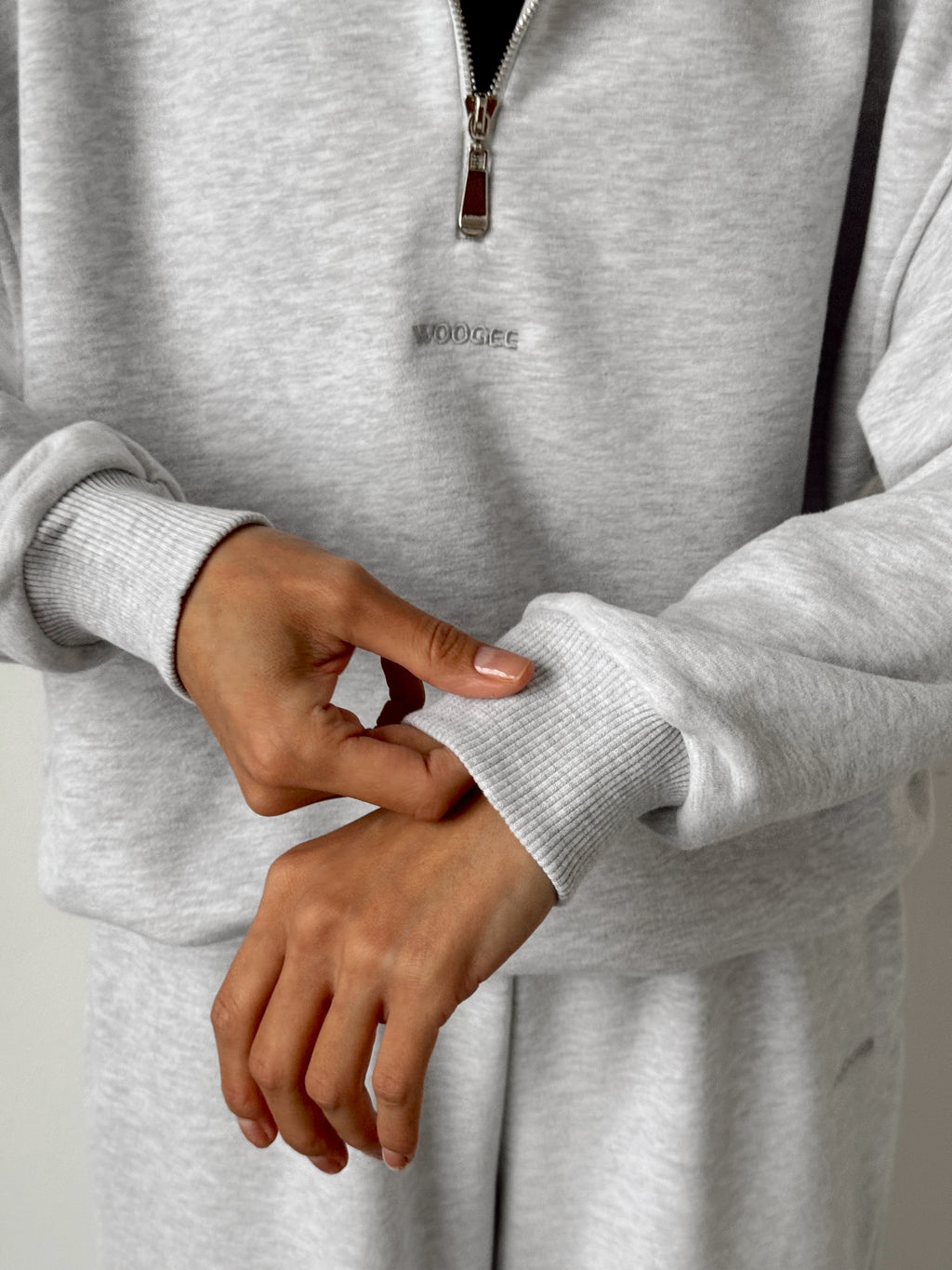 Sweatshirt CLOUD mid-season — Grey Melange