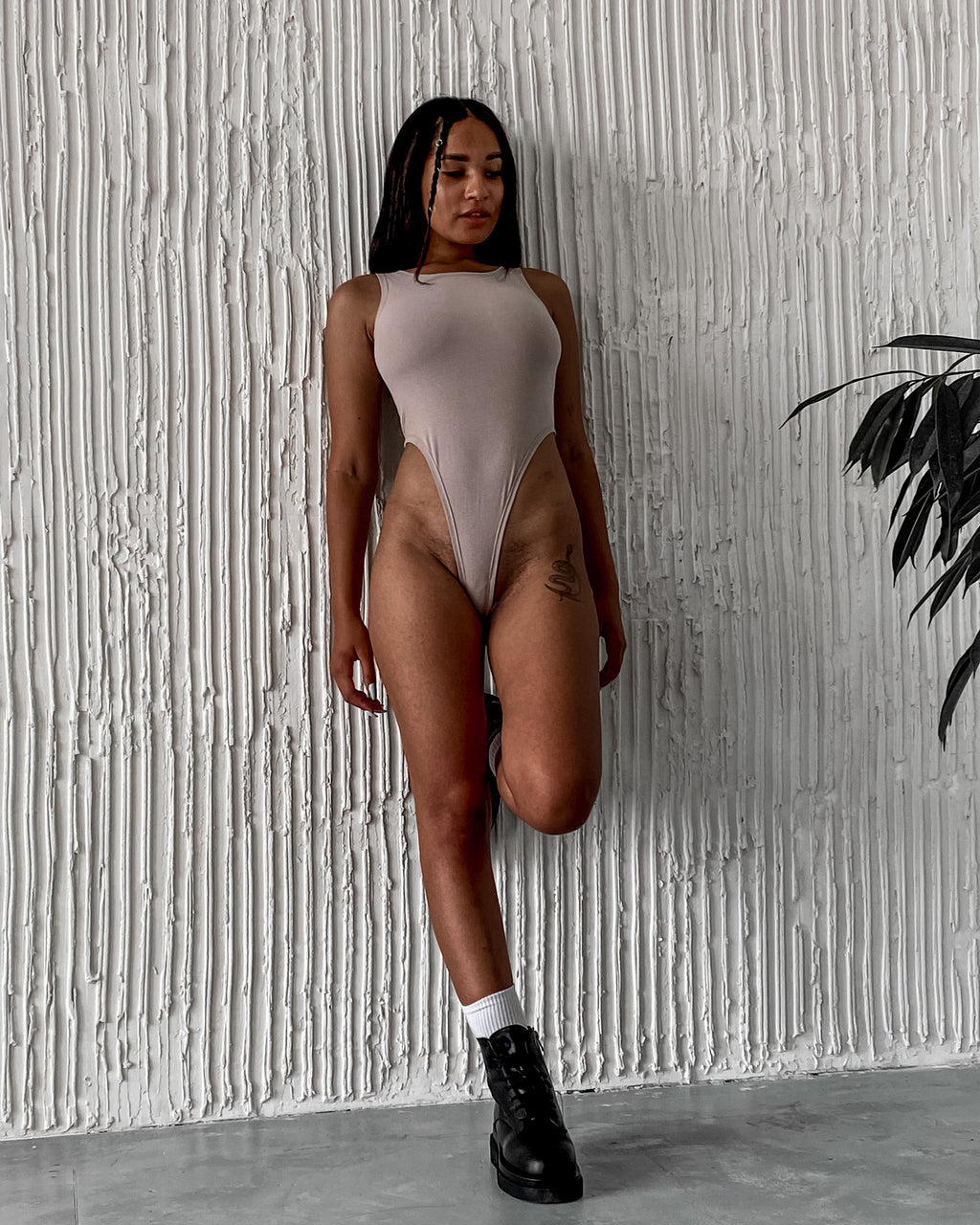 Bodysuit LOUNGE — Nude