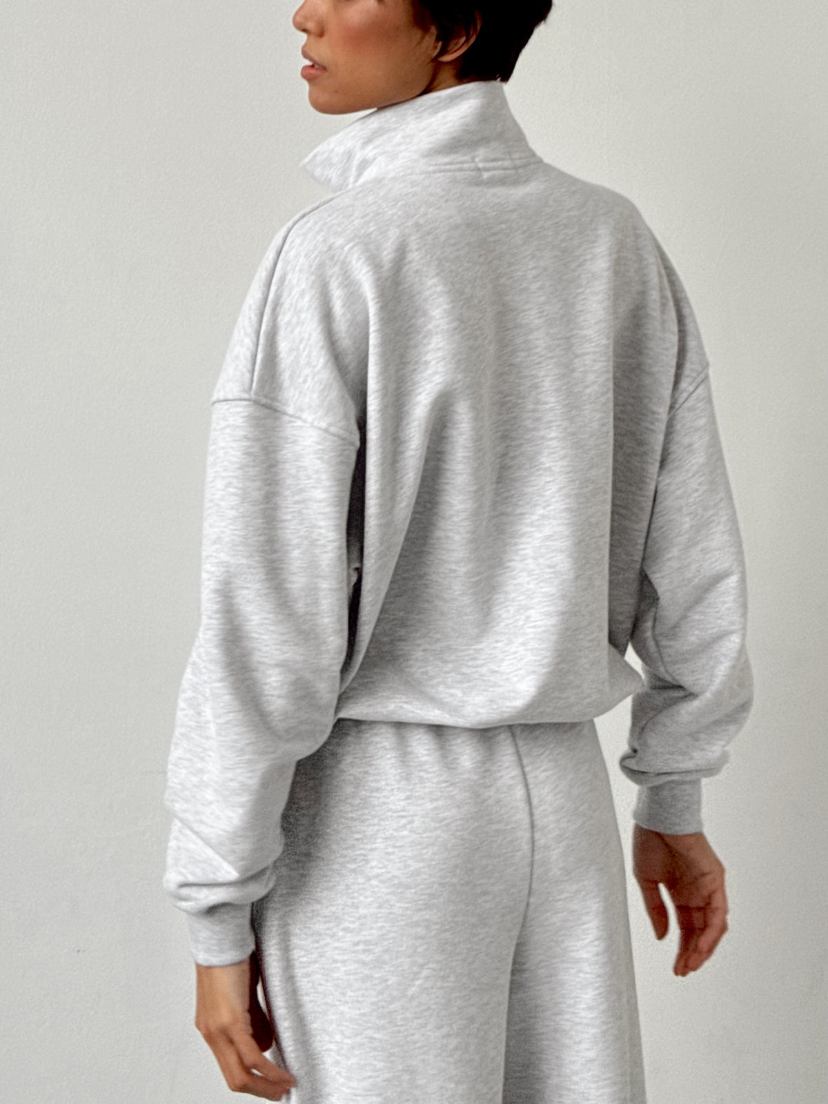 Sweatshirt CLOUD mid-season — Grey Melange