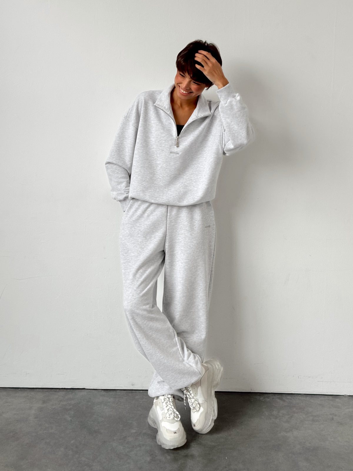Sweatshirt CLOUD mid-season — Grey Melange
