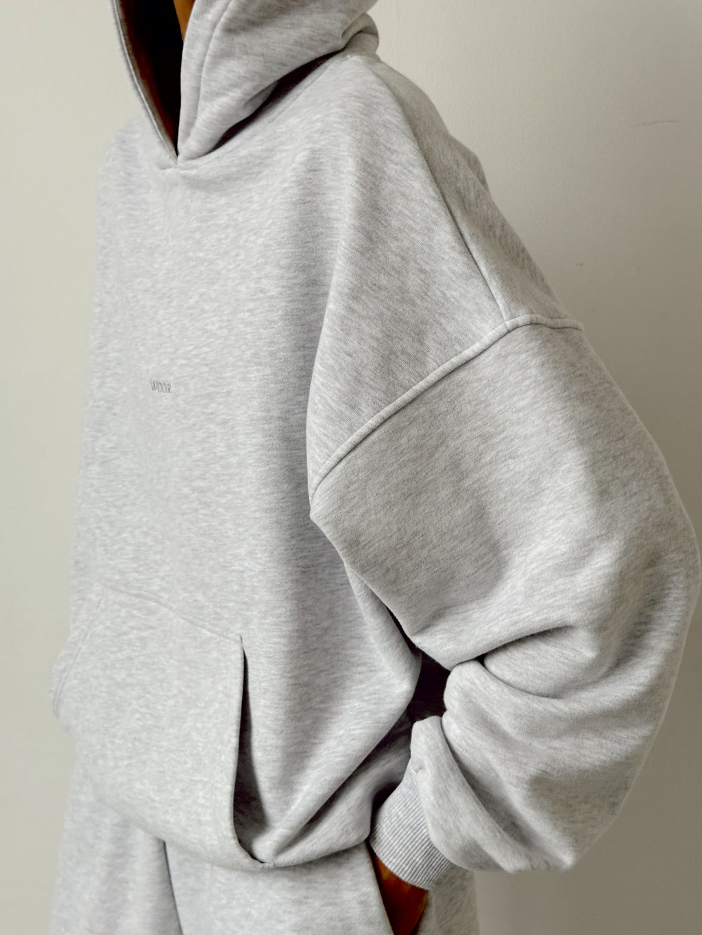 Hoodie CLOUD mid-season — Grey Melange