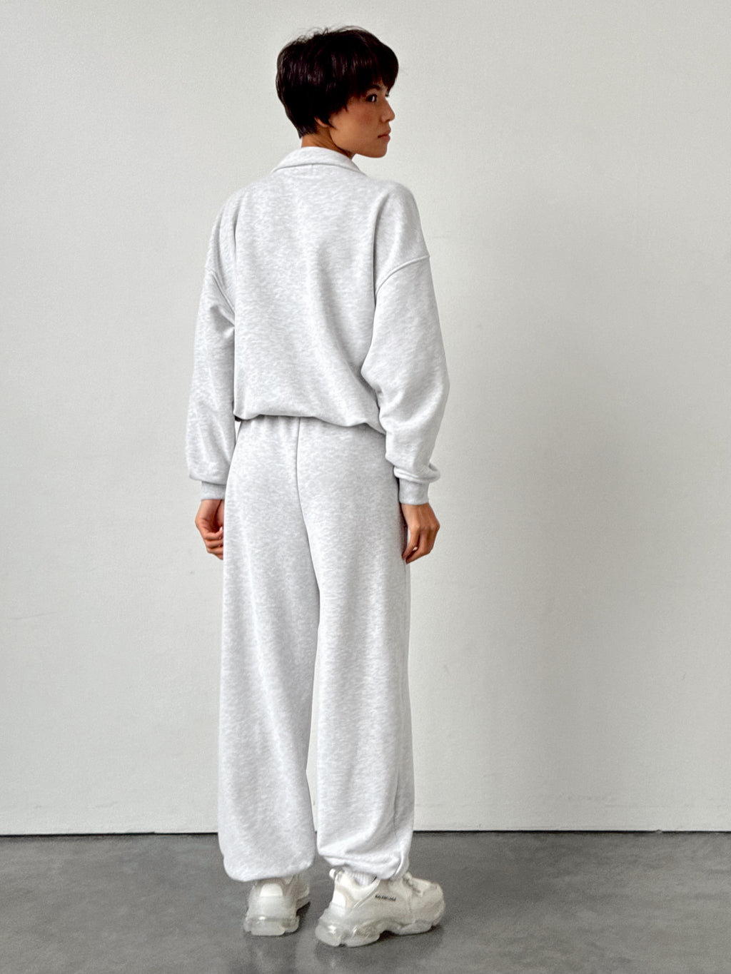 Sweatshirt CLOUD mid-season — Grey Melange