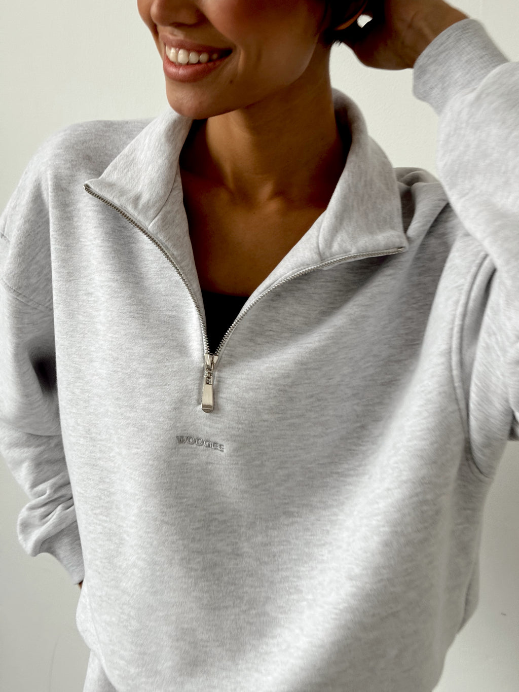Sweatshirt CLOUD mid-season — Grey Melange