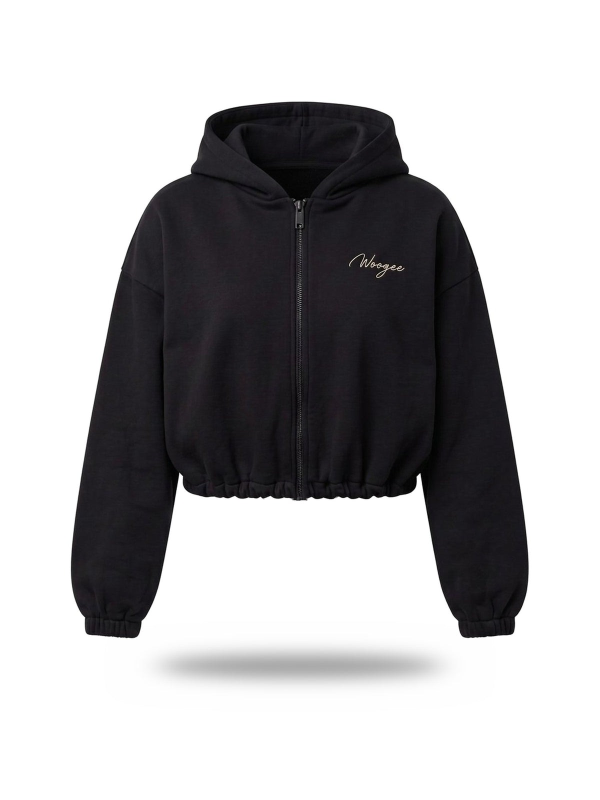 Hoodie BAGGY — Black — WOOGEE