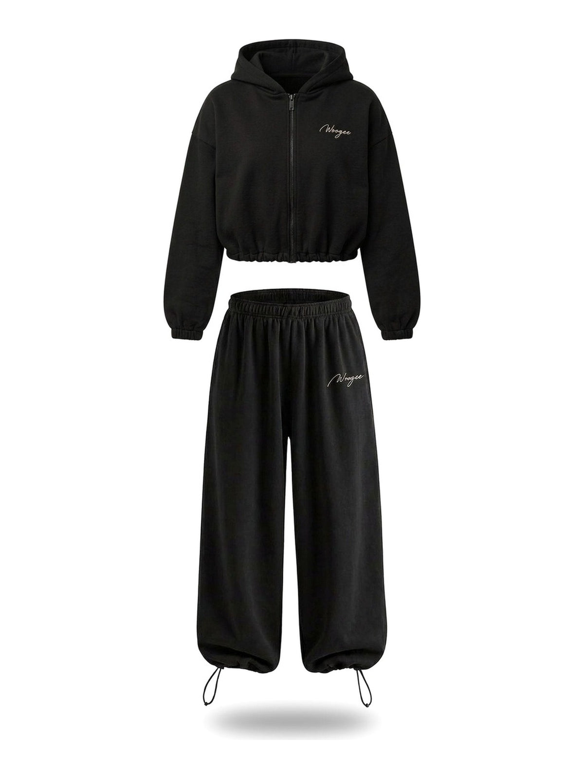 Ensemble BAGGY — hoodie zippé et pantalon large