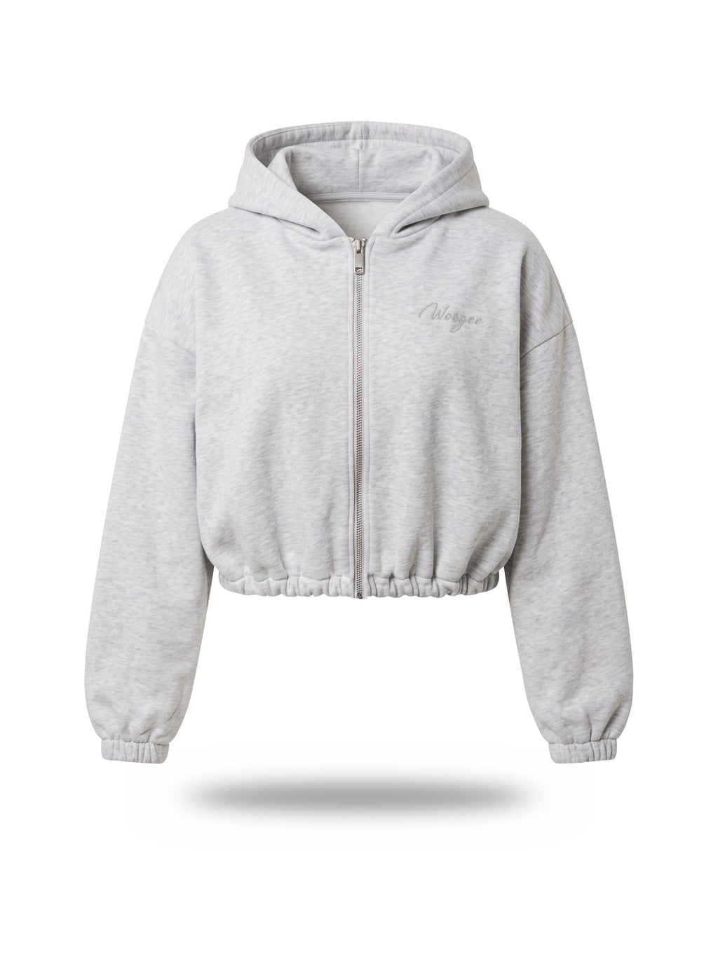 Hoodie BAGGY Winter — Grey Melange — WOOGEE
