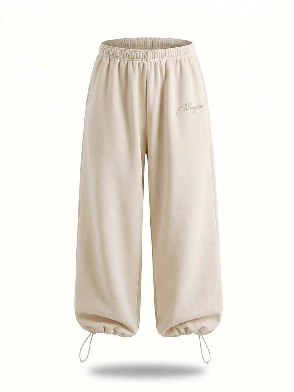 Pants BAGGY — Cream — WOOGEE